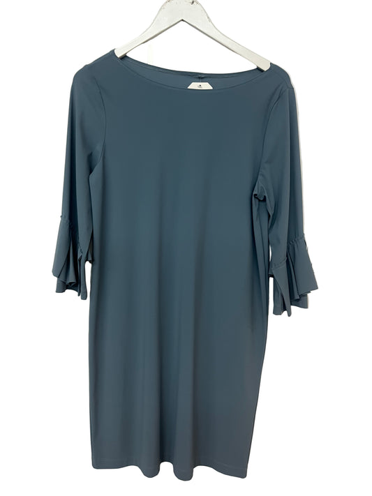 Porto 3/4 sleeve Dress in Robbin Blue