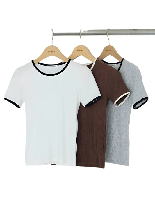 Clever Alice Raglan Slim Short Sleeve T-shirt