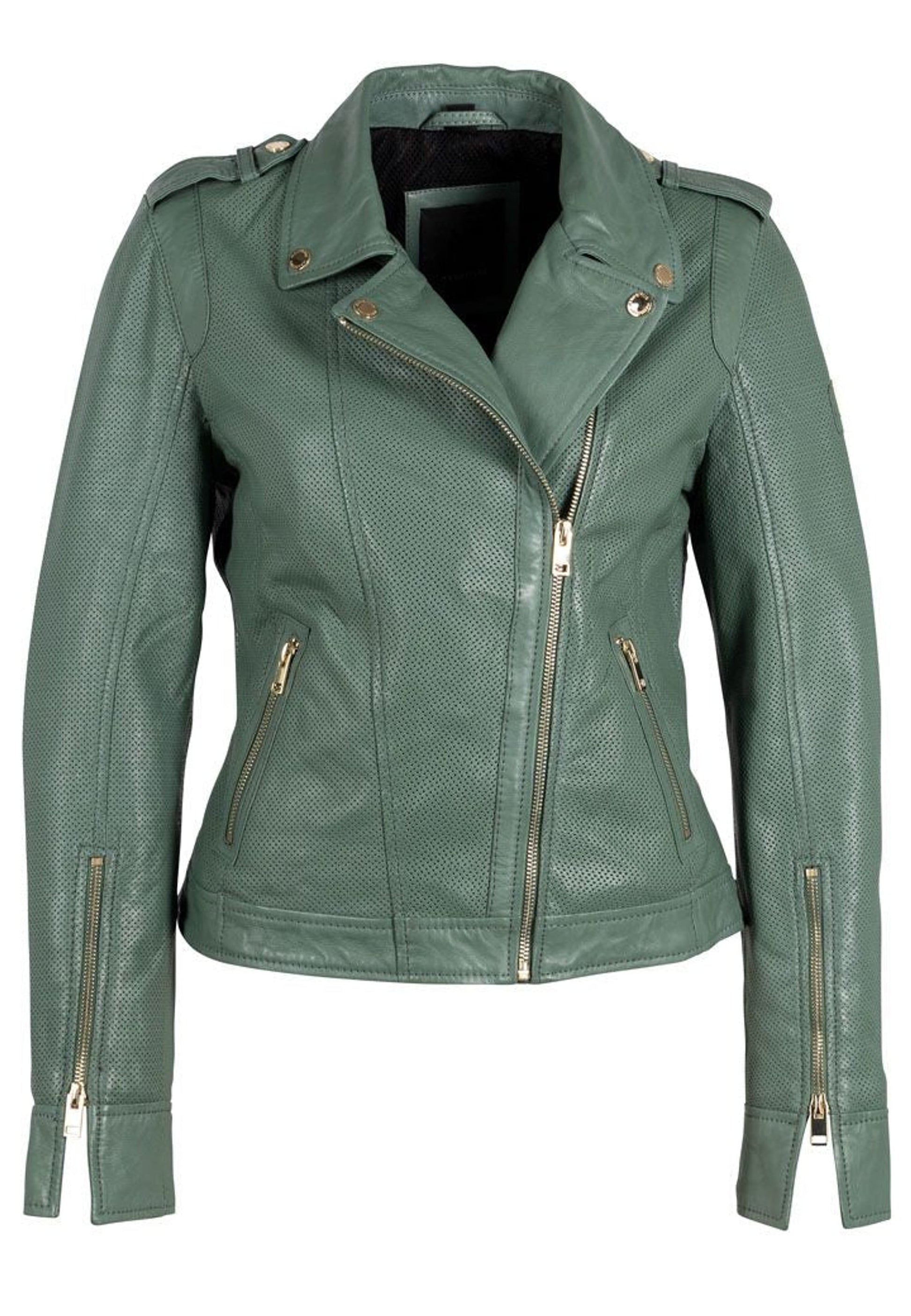 Mauritius Sinta RF Leather Jacket in Sage or Sand 