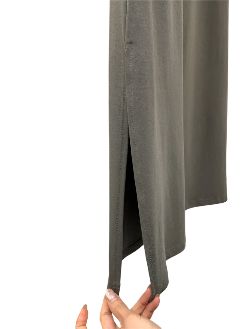 Clever Alice Shoulder Pleat Dress