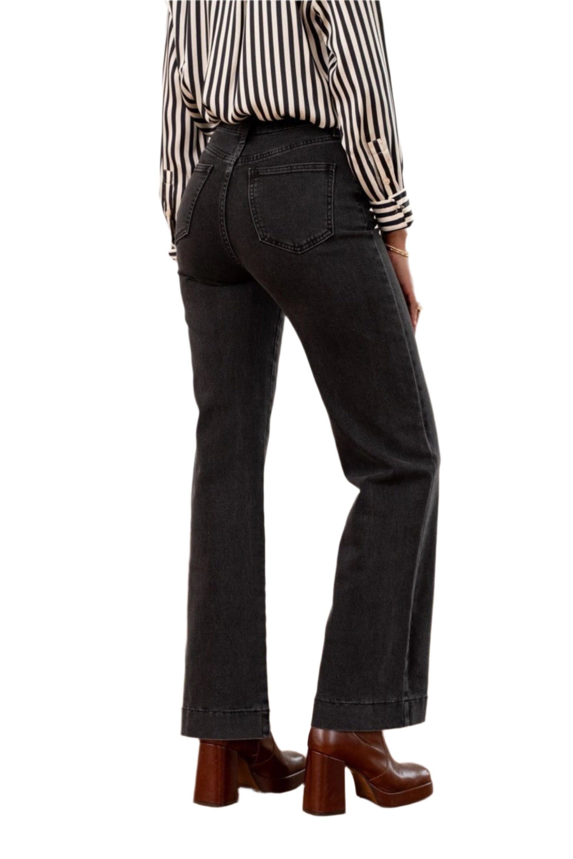 Oraije Wide front couture jeans Faustine 