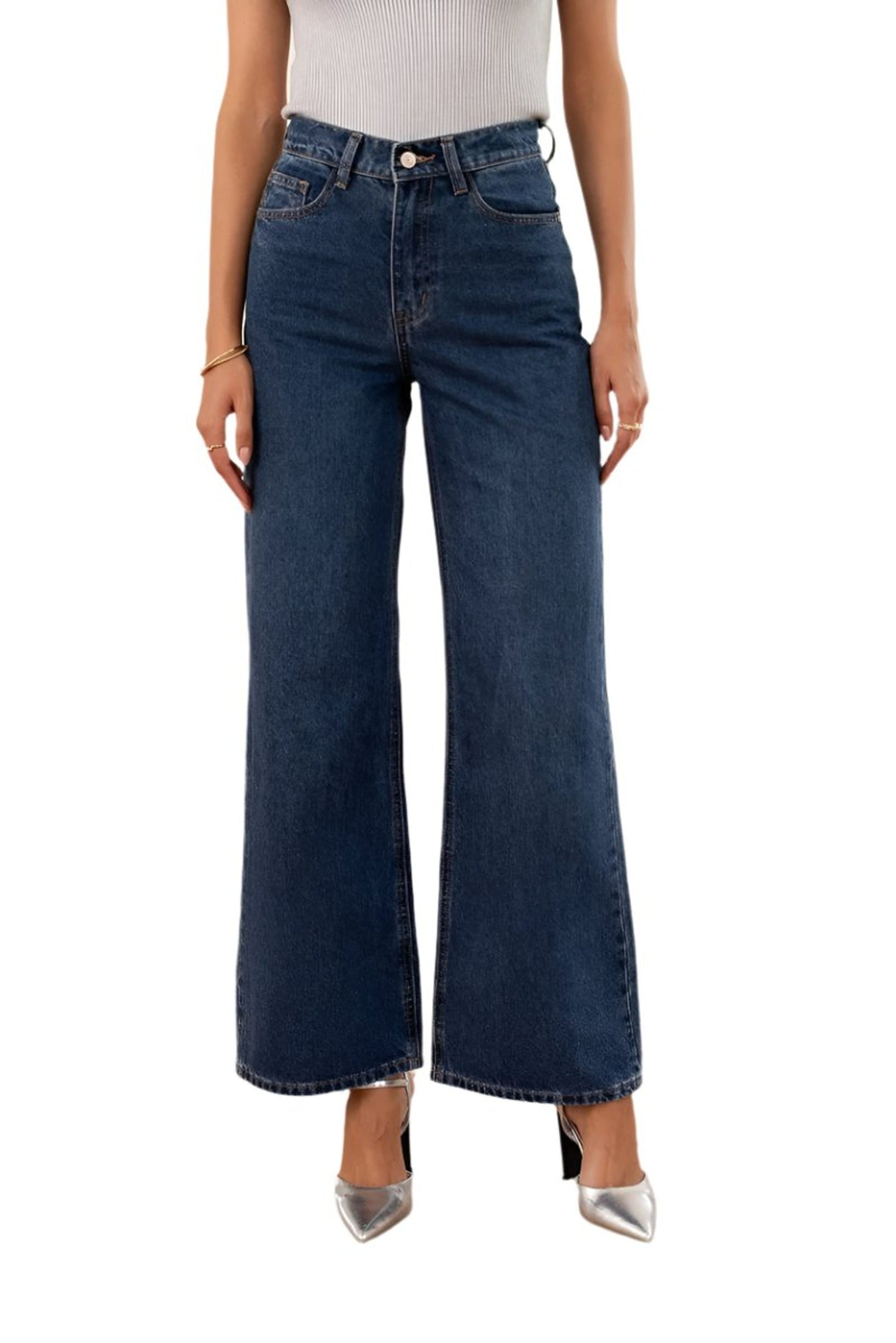 Oraije Paris Capucine Jean in Dark Wash 