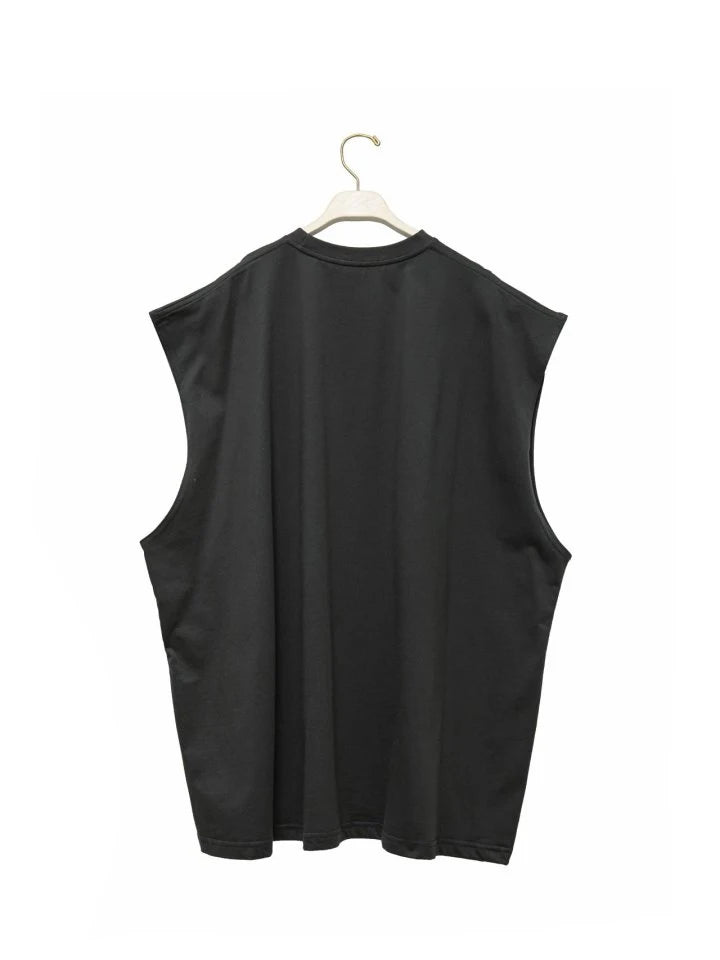 Clever Alice Oversized Sleeveless Long Tee