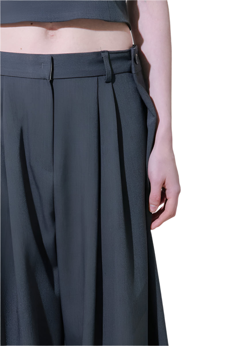 Clever Alice Astuck Side Button Pants in Black Only