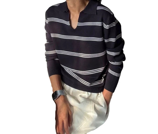 Clever Alice Coast Collar Knit Top