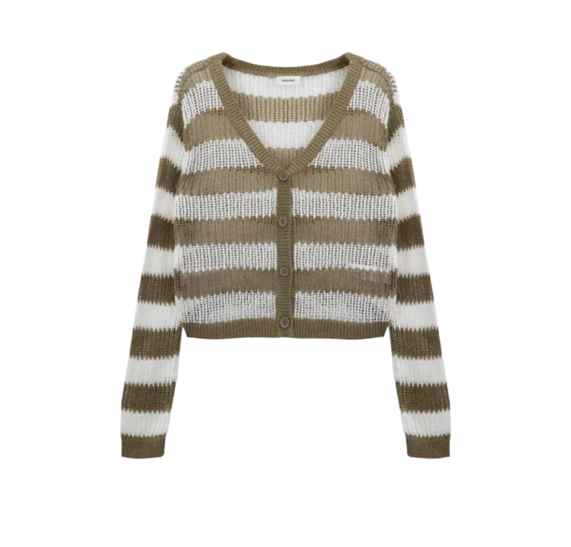 Sweewe Striped Knit Cardigan 