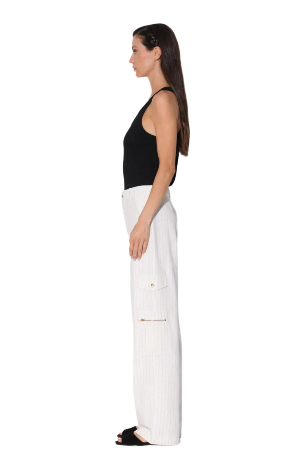 Walter Baker Tommy Pant in Chicago Pin Stripe