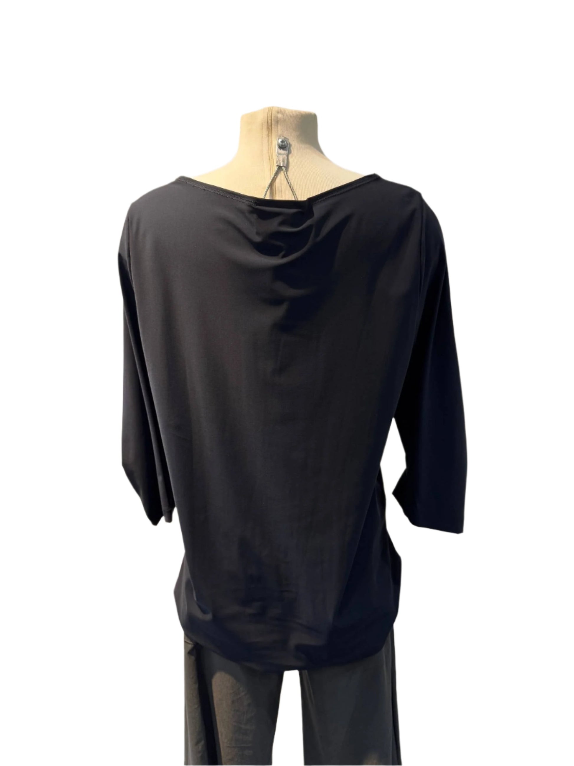 Porto Eloise Top in Black 