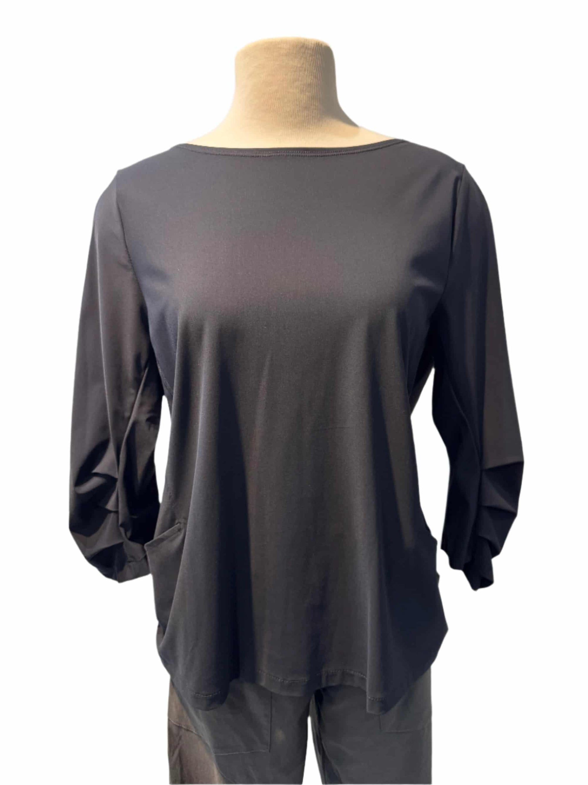 Porto Eloise Top in Black 