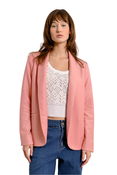 Molly Bracken STRAIGHT BLAZER, IRIDESCENT